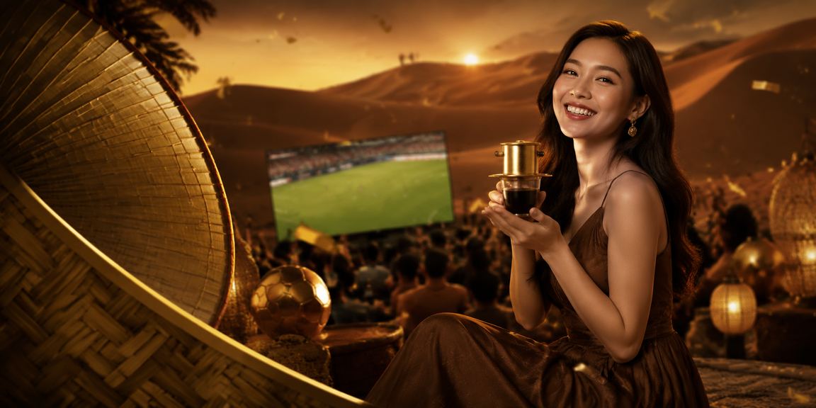 Người dùng theo dõi kèo bóng đá trên điện thoại tại bãi biển Mũi Né